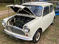 The transverse engine with front-wheel drive was a key feature in the success of such a small car