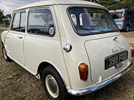 The mk1 Austin mini was produced between 1959 and 1967