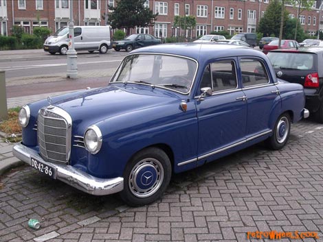 Mercedes 190D Mercedes Blue 1960