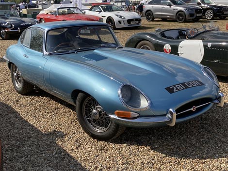 Jaguar E-type 1962 (Silver Blue)