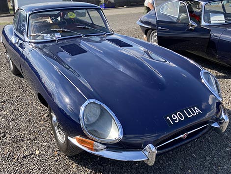 Jaguar E-type 1962 (Dark Blue)