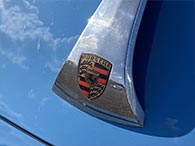 Porsche Stuttgart bonnet emblem