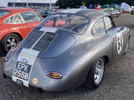 Porsche 356SC rear view