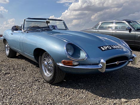 Jaguar E-type series 1 OTS 1965 (Silver Blue)