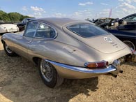 Compare the roof-slope of the 2 seater E-type with that of  2+2 version