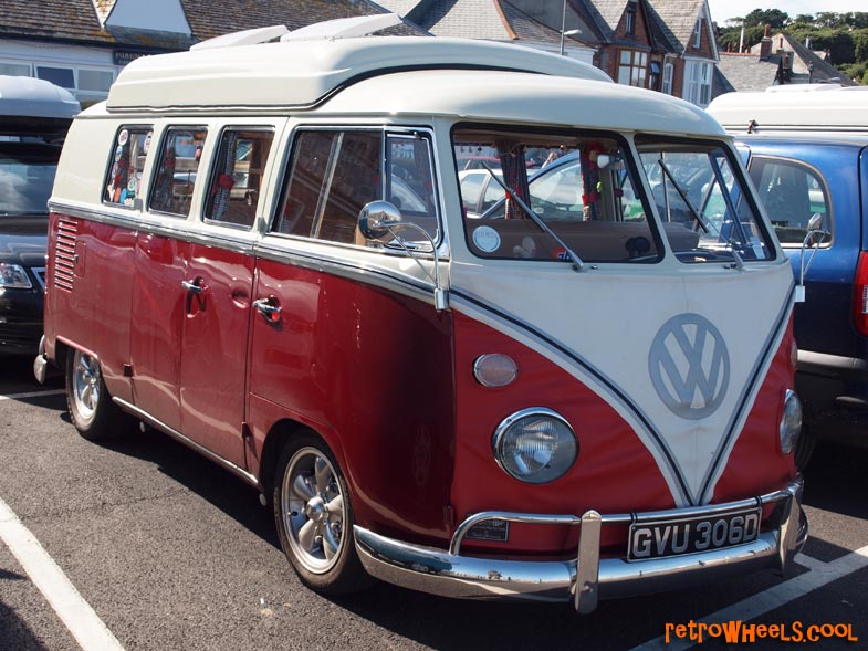Beautifully restored VW T1 camper van