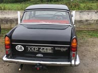 Rear view with Wolseley logo and model designation