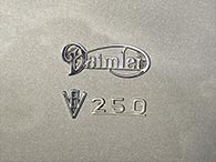 Daimler V8 250 boot badge