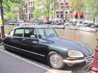 Black Citroen DSuper Amsterdam