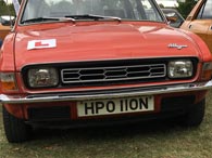 The hexagonal front grille pattern is an identifying feature of the Allegro 2