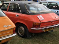 The extra reverse lights (either side of the number plate) are an obvious mk2 feature