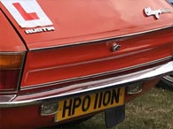 The reverse badging denotes this example as an Austin Allegro Special