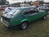 The classic Ford Capri window style