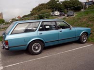 The rear end of the mk 2 Granada estate was unchanged from the mk 1