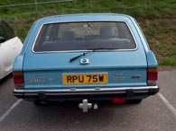 Ford Granada 2.8GL V6, rear view