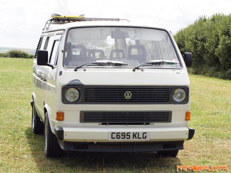 Volkswagen Transporter T3 1985, Pastel White